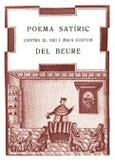 POEMA SATÍRIC CONTRA EL VICI I MALA COSTUM DEL BEURE