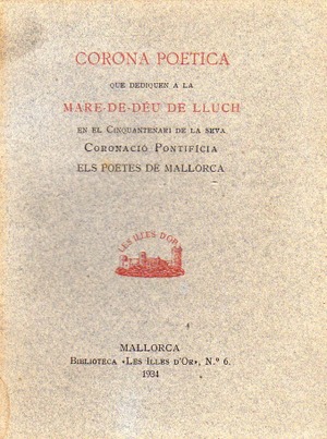 CORONA POÈTICA A LA MARE DE DÉU DE LLUC (FIL)