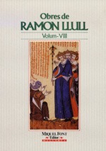 LLIBRE DE CONTEMPLACIÓ EN DÉU, VII. OBRES DE RAMON LLULL VOL. VIII
