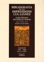 BIBLIOGRAFIA DE LES IMPRESSIONS LUL.LIANES, 3