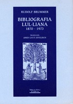 BIBLIOGRAFIA LUL·LIANA 1870-1973