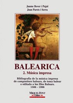 BALEÀRICA 2. MÚSICA IMPRESA