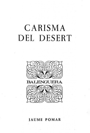 CARISMA DEL DESERT