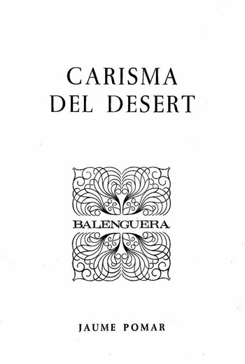CARISMA DEL DESERT