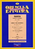 CARTA HISTÓRICA-ARTÍSTICA DE LA LONJA DE MALLORCA, 1835