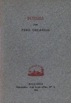 POESIES. PERE ORLANDIS