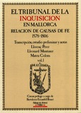 EL TRIBUNAL INQUISICION EN MALLORCA