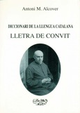 LLETRA DE CONVIT.DICCIONARI DE LA LLENGUA CATALANA
