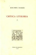 CRITICA LITERÀRIA 2
