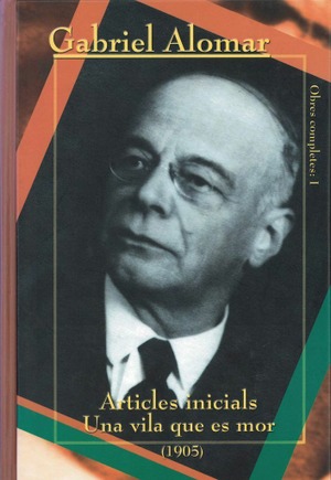 ARTICLES INICIALS (PRIMERA ÈPOCA MALLORQUINA). UNA VILA QUE ES MOR