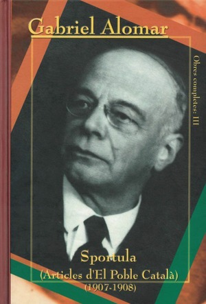 SPORTULA. ARTICLES D'EL POBLE CATALÀ (1907-1908)
