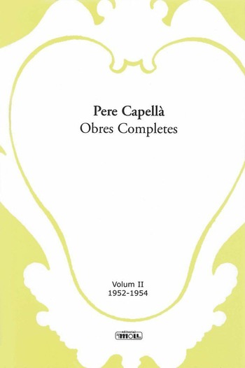 OBRES COMPLETES VOL.2 PERE CAPELLÀ